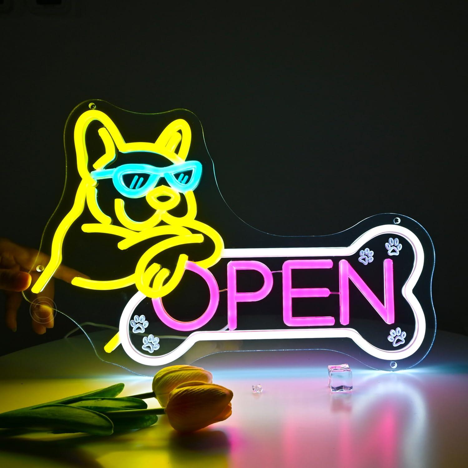Spa & Wellness Hotel Fitak * * * * - Pet Shop Open Neon Sign USB