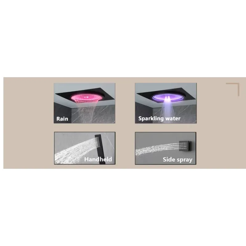 Smart LED Shower Set Bathroom  - Spa & Wellness Hotel Fitak * * * * recension och pris