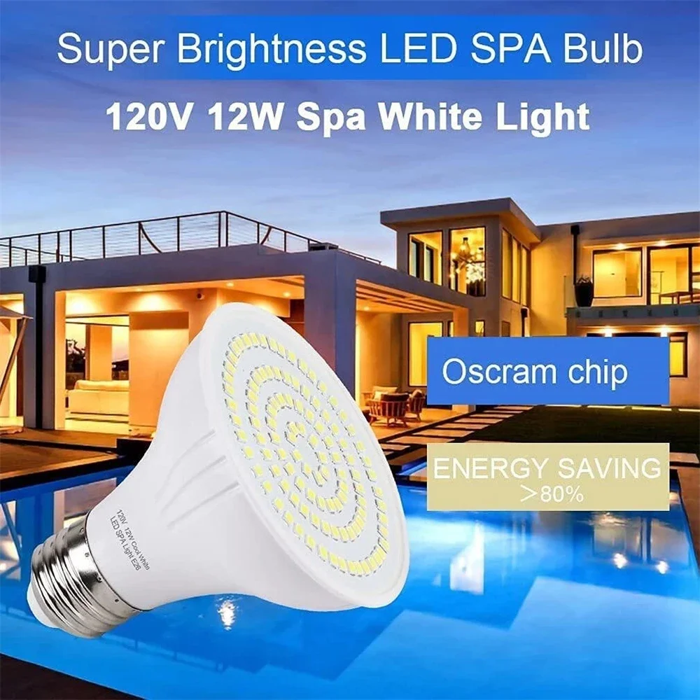 12W SPA Lamp LED Swimming Pool - Xy Spa & Wellness George Town Reviews recension och pris