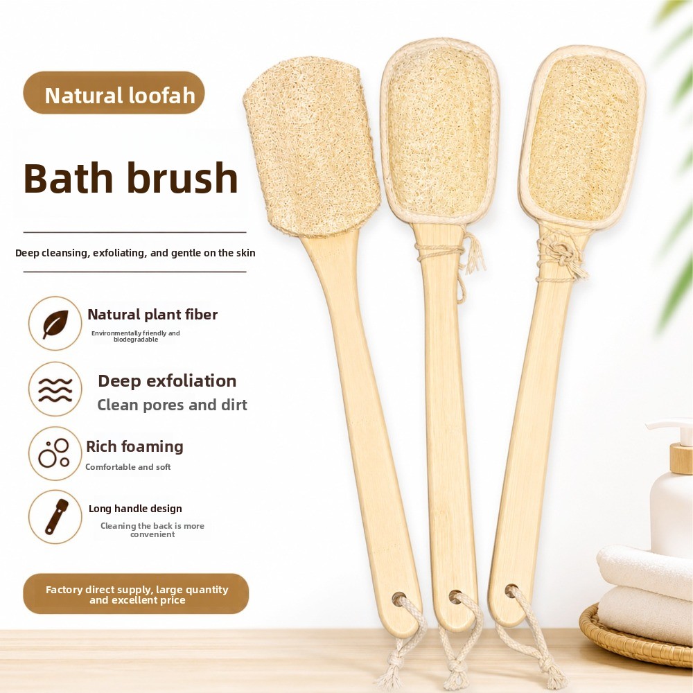 Double-sided Natural Loofah Ba - Body Loofah Natural recension och pris