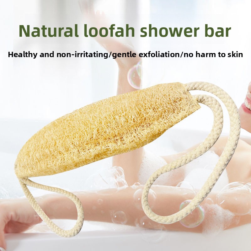 Loofah Bath Scrubbing Tool, Na - Body Loofah Natural recension och pris