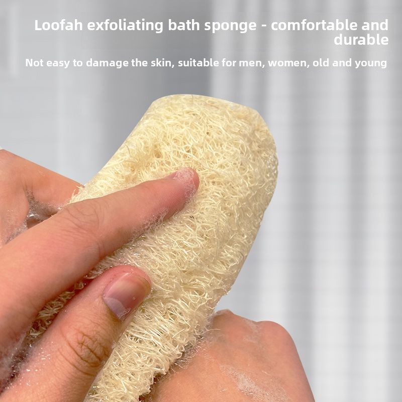 Loofah Bath Scrubbing Tool, Na - Body Loofah Natural recension och pris