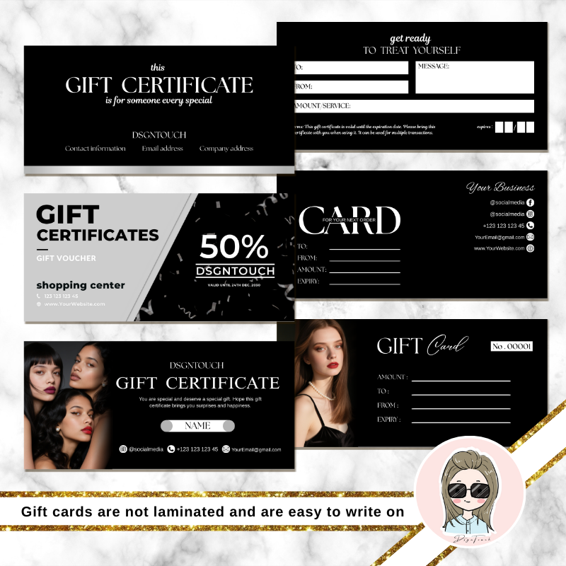 Spa and Wellness Gift Card Cus - Spa Wellness Logo recension och pris