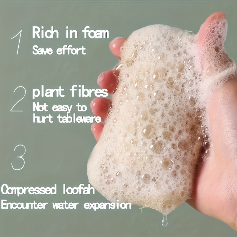 Natural Loofah Exfoliating Spo - Body Loofah Natural recension och pris