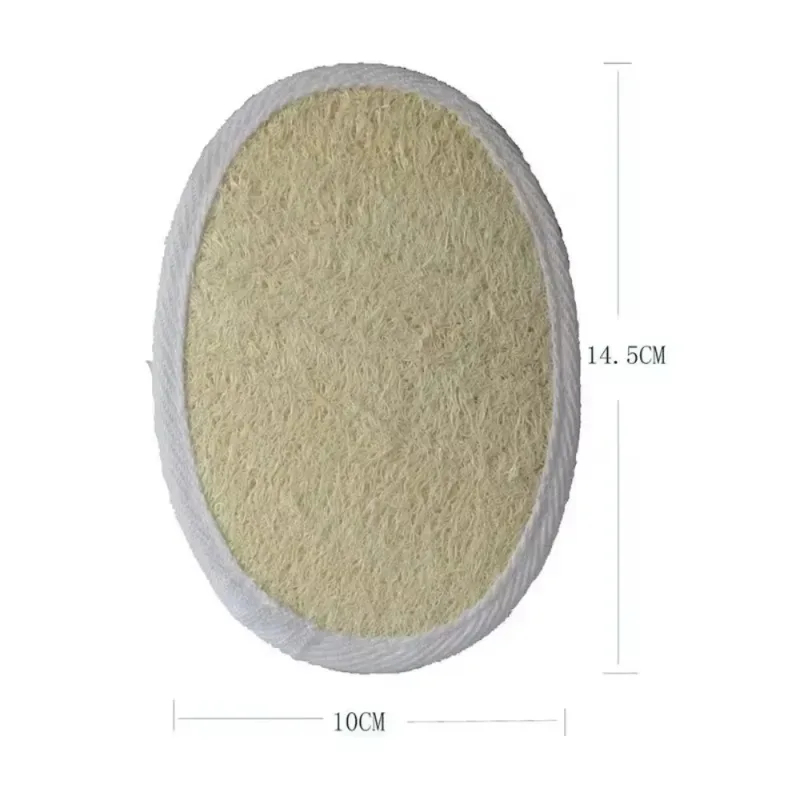 Shower Loofah Sponge Exfoliato - Body Loofah Natural recension och pris